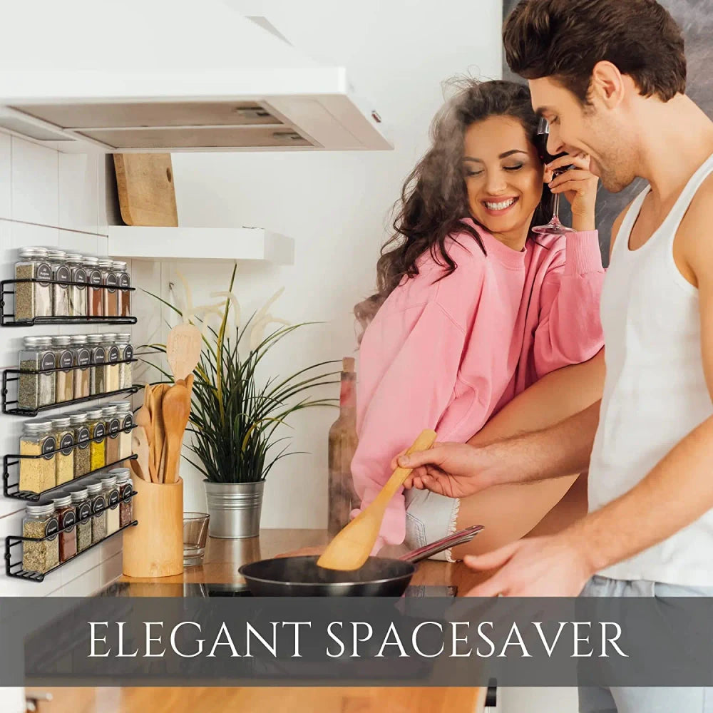 Metal Spice Rack Organizer