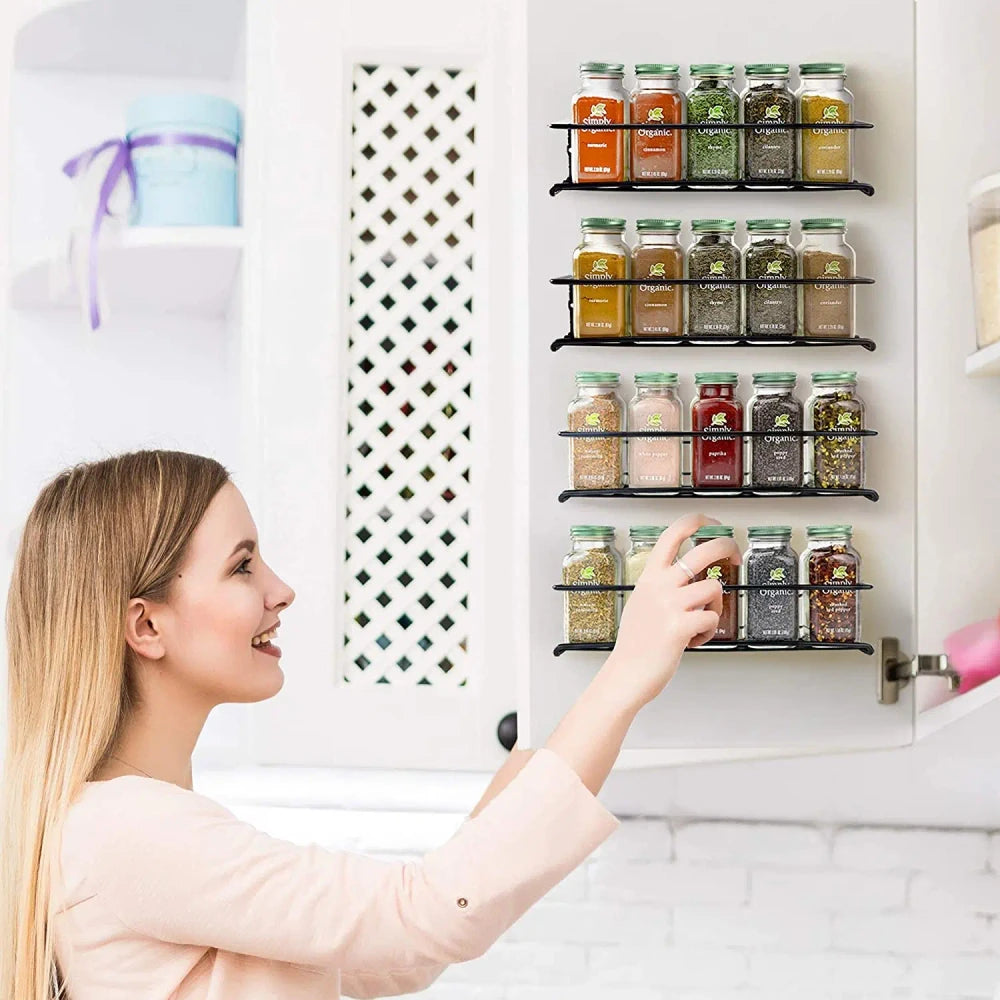 Metal Spice Rack Organizer