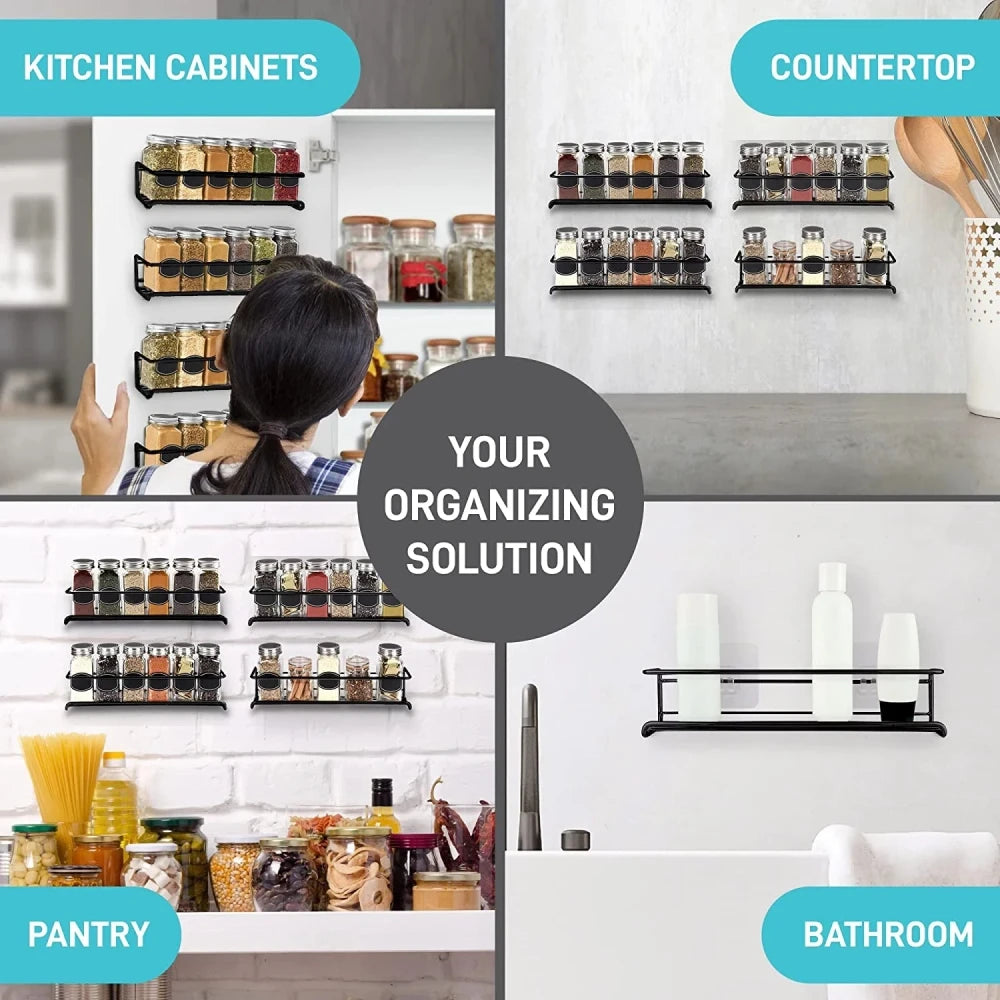 Metal Spice Rack Organizer