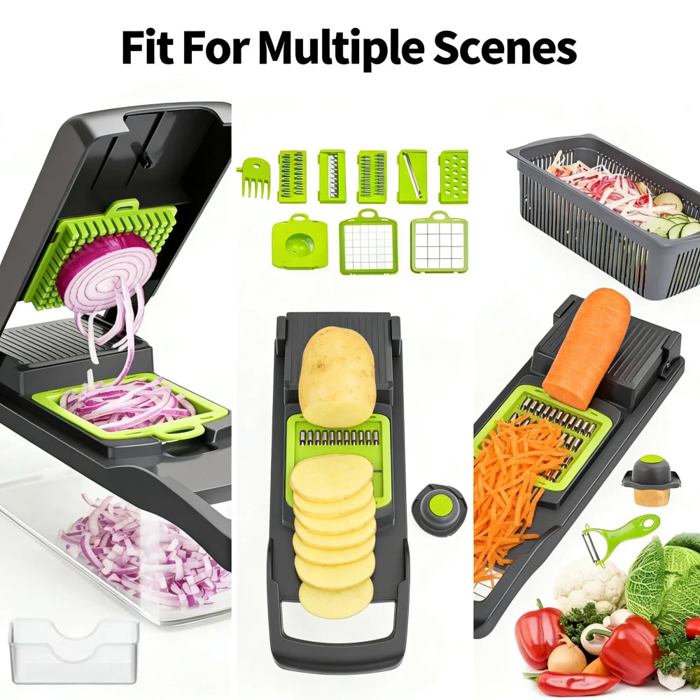 15-Piece Vegetable Chopper