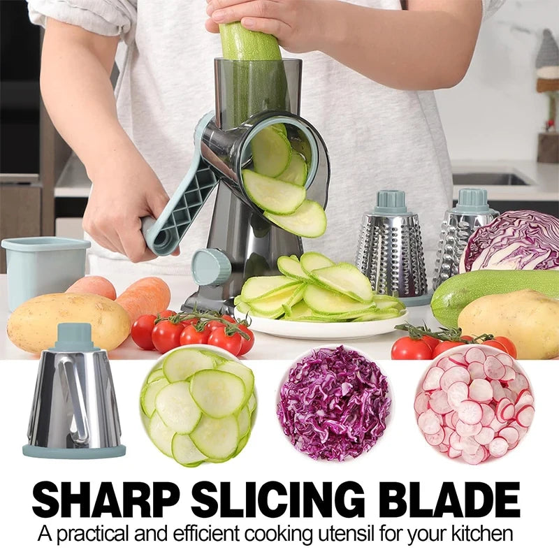 3-in-1 Rotary Grater