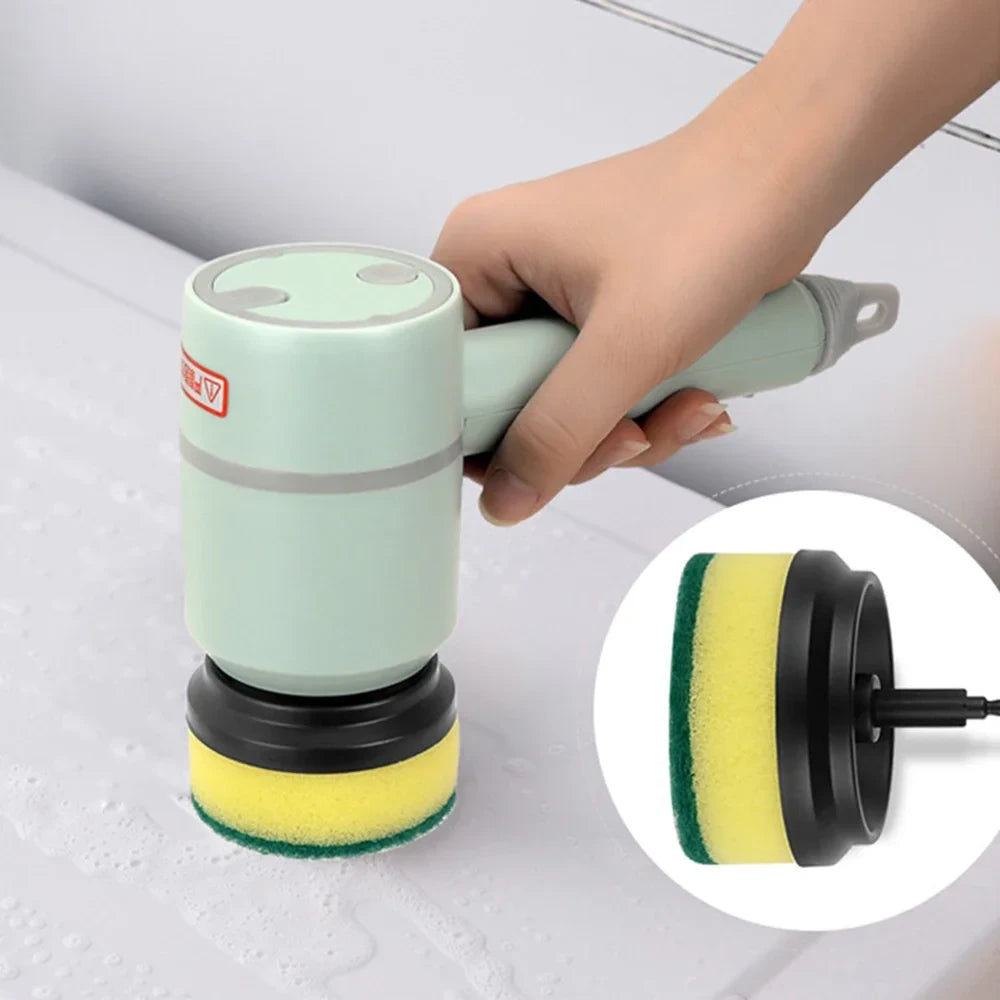Electric Cleaning Brush Set