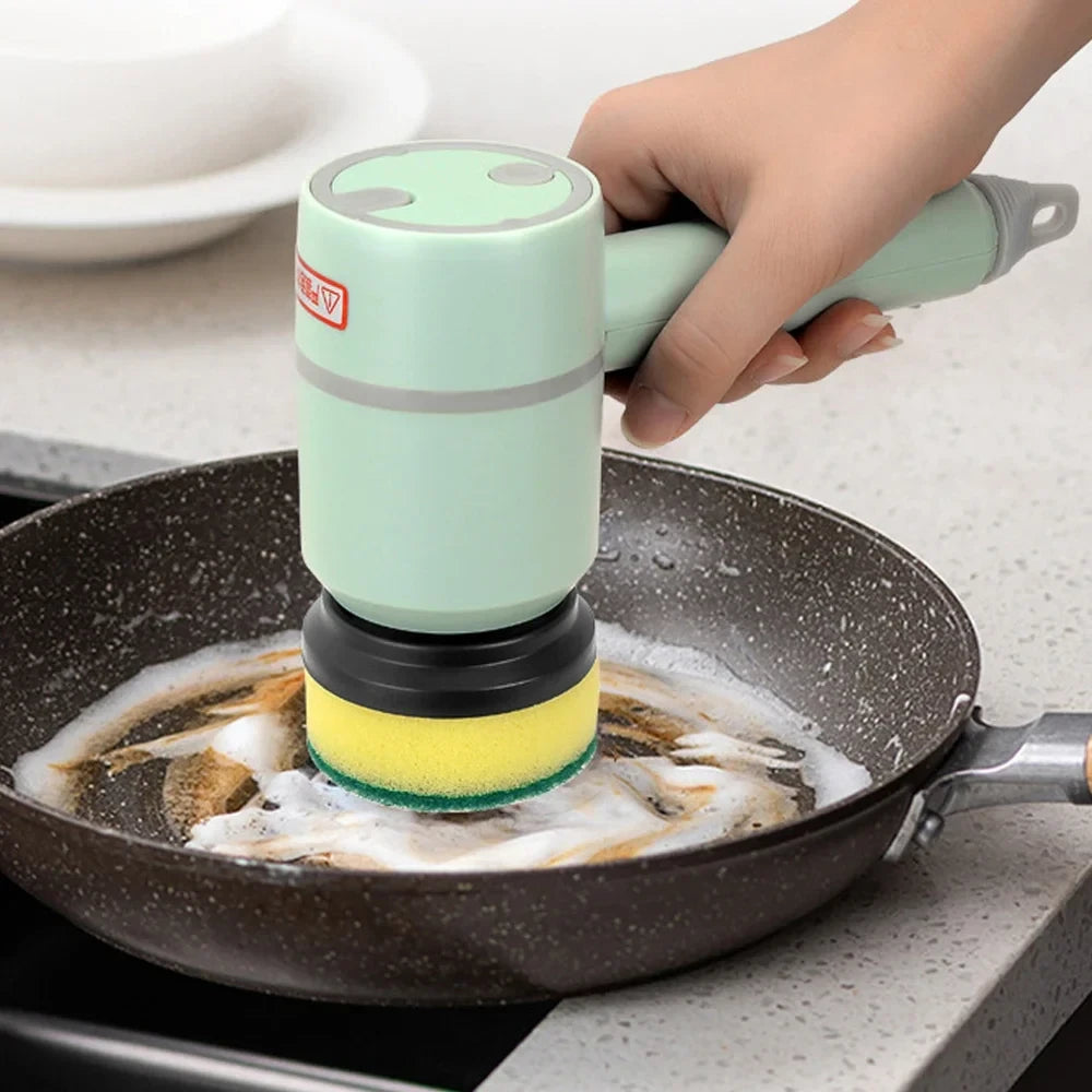 Electric Cleaning Brush Set