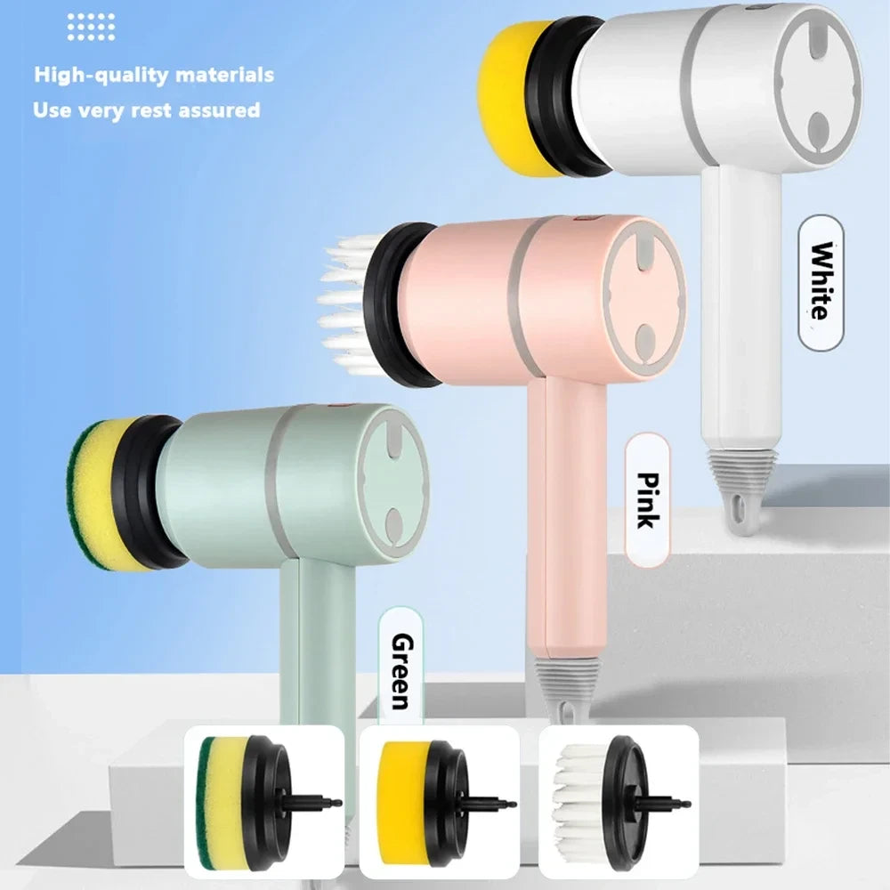 Electric Cleaning Brush Set