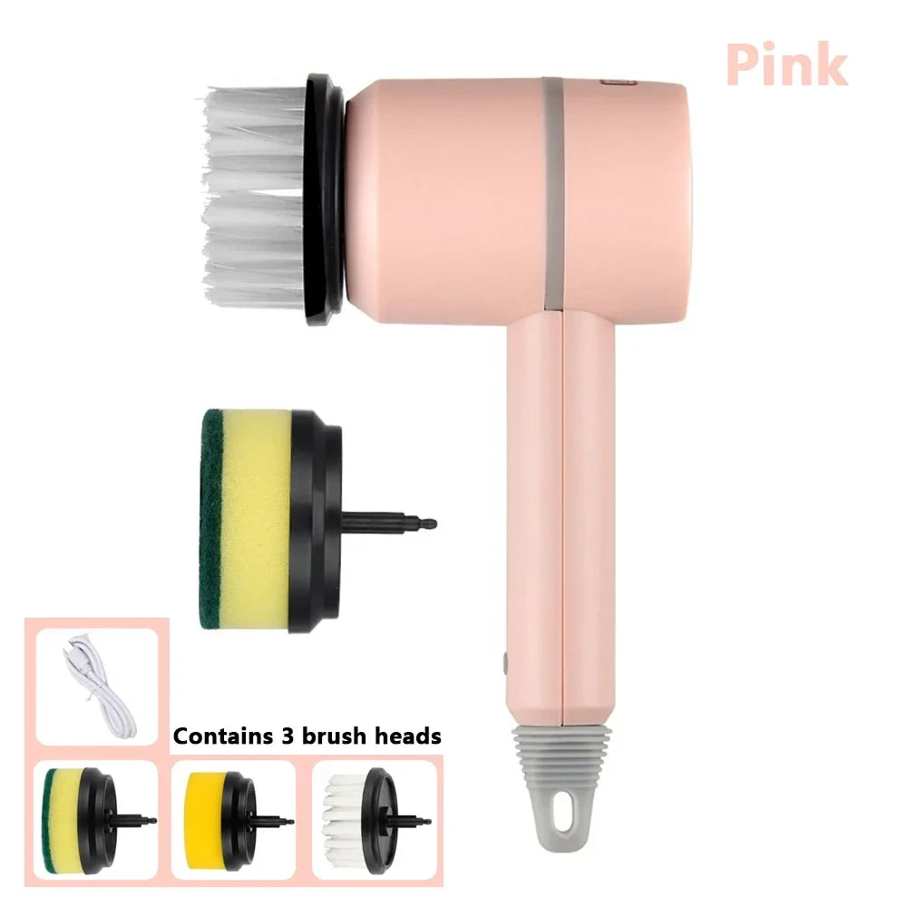 Electric Cleaning Brush Set